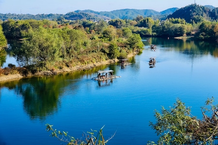 风景-色彩-尘世烟火-旅行-你好2020 图片素材