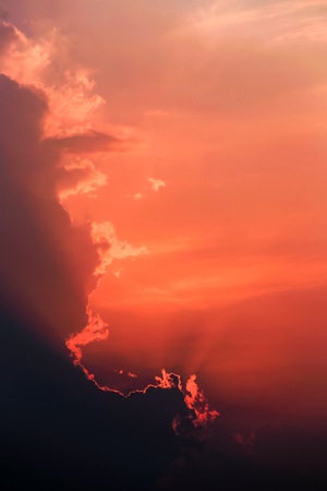 日出日落-夕阳-远方-旅行-你好2020 图片素材