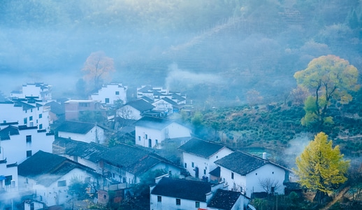你好2020-风景-皖南-旅行-色彩 图片素材