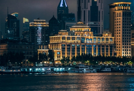 城市-魔都-尘世烟火-万家灯火-夜景 图片素材