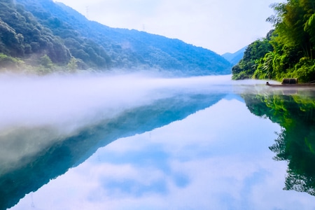 旅行-光影-水边-色彩-风景 图片素材