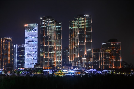 魔都-浦江两岸-夜景-城市-建筑 图片素材