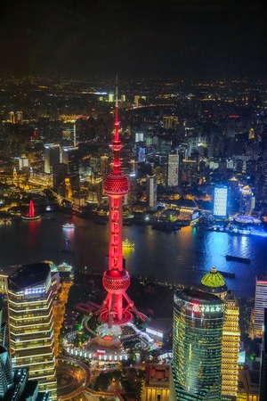 金融城-摩天大楼-行摄-光影-色彩 图片素材