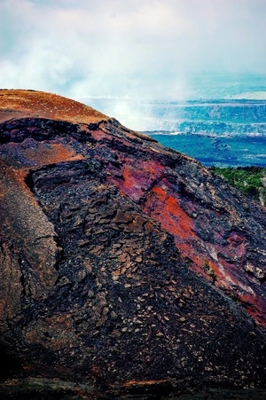 基拉韦火山-火山-风景-山-火山 图片素材