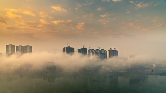 旅拍-世界真美-风光-我要上封面-资江 图片素材