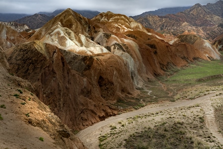艺术风光-张液丹霞山岩-风景-风光-自然 图片素材