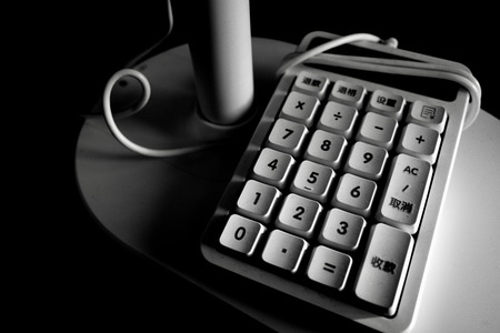 gr3-黑白-生活-计算器-键盘 图片素材