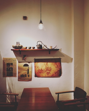 生活-色彩-gr3-咖啡厅-吊灯 图片素材