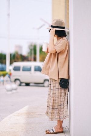 xt3-生活-色彩-街拍-美女 图片素材