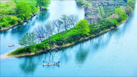 风光-旅行-江南style-婺源-月亮湾 图片素材