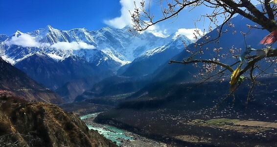 西藏-风景-旅行-高原-山峰 图片素材