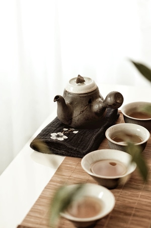 美食-她说-静物-你好2020-茶壶 图片素材