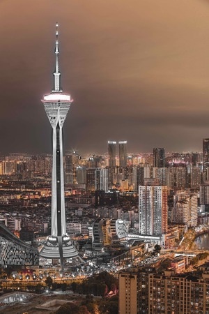 抓拍-城市-风光-城市天际线-建筑 图片素材