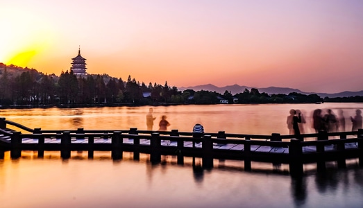 旅行、-西湖美景、-自然-风景-风光 图片素材