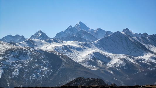 尘世烟火-、金宝顶、-大美河山、-黄龙、-风光 图片素材