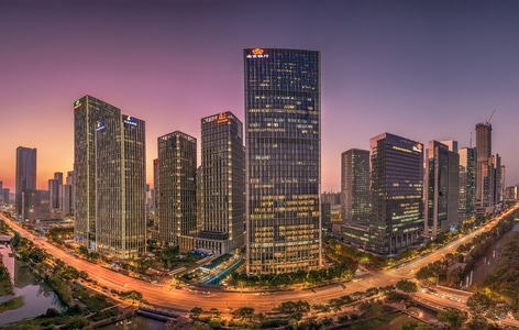 看你的城市-建筑-城市-爬楼-弱光 图片素材