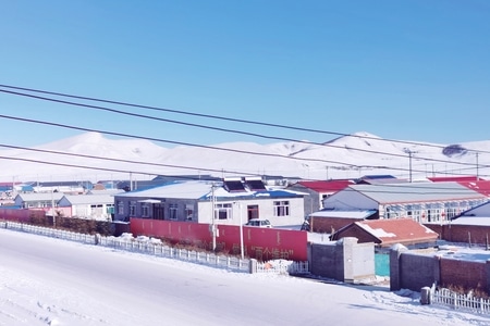 雪-年味-旅行-城镇-村庄 图片素材