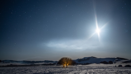 星空-夜景-风景-风光-自然 图片素材