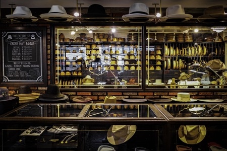 旅行-人文-街拍-帽子-商店 图片素材