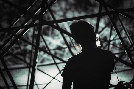 街拍-自拍-纪实-人文-背影 图片素材