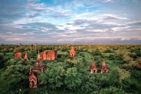 你好2020-纪实-旅行-塔-缅甸 图片素材