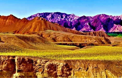 风景-丹霞地貌-丹霞-七彩丹霞-风景 图片素材
