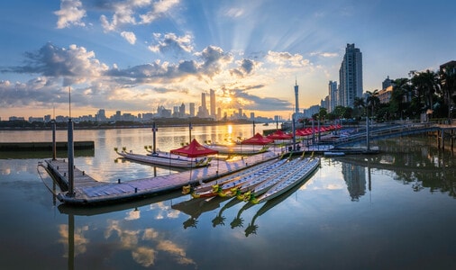 70周年摄影大赛-70周年城市-风光-广州-城市生活 图片素材