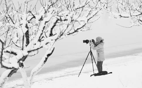 你好2020-冬-雪-摄影人-游客 图片素材