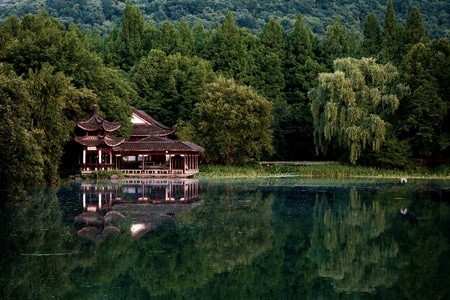 杭州-城市-旅行-风光-自然 图片素材