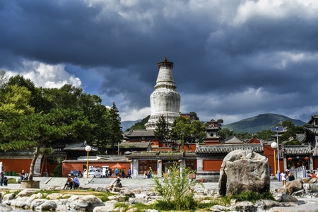 人文-色彩-纪实-旅行-五台山 图片素材