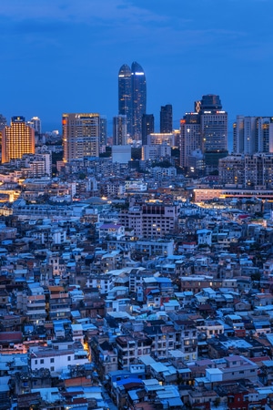 夜景-城市生活-地标-现代-建筑 图片素材