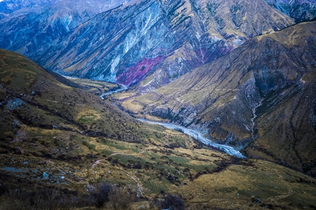 地理-旅行-新疆-山谷-山峰 图片素材
