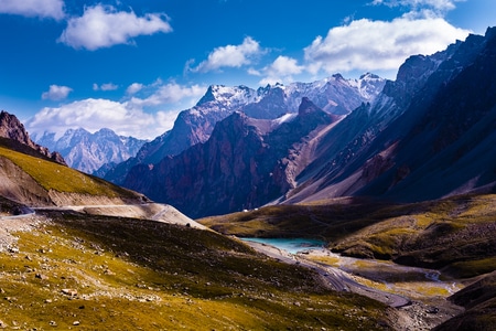 旅行-地理-独库公路-自驾-山峰 图片素材