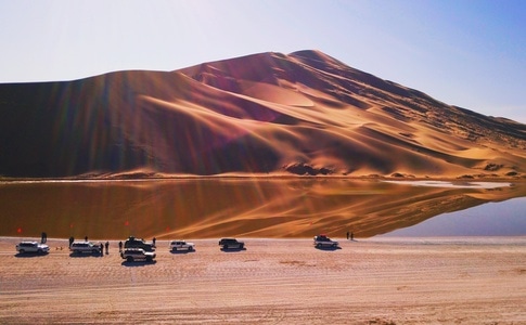 西北-巴丹吉林沙漠-沙漠-沙漠-巴丹吉林沙漠 图片素材