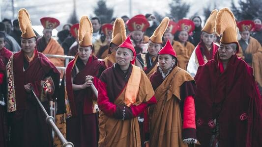 西藏-佛教-信徒-宗教-藏传佛教 图片素材
