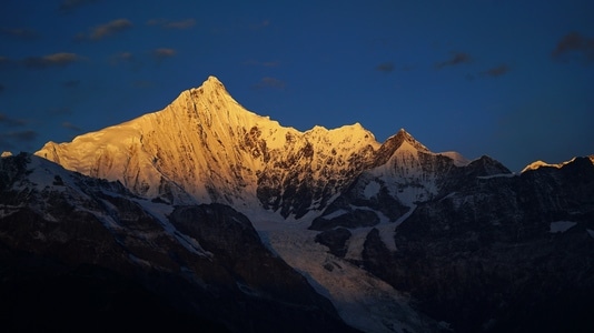 一诺影视-旅行-山-雪山-山峰 图片素材
