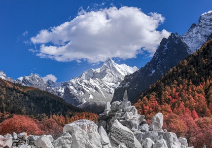 稻城-风光-自然-风景-风光 图片素材