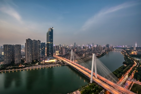 城市-建筑-桥梁-夜景-城市风光 图片素材