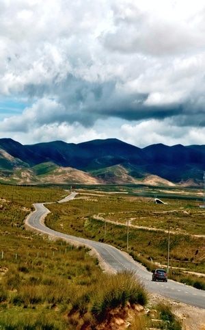 旅行-风光-公路-大草原-自然风光 图片素材