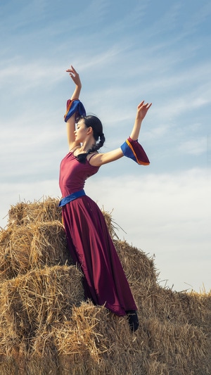 中国风-人像-女孩-女性-少女 图片素材