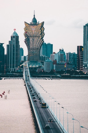 旅游-澳门-城市-城市风光-高楼 图片素材