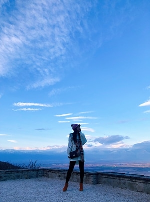 享受生活-西格纳吉-旅拍-小众旅行-格鲁吉亚 图片素材