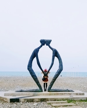batumi-格鲁吉亚-小众旅行-美食-爱心 图片素材