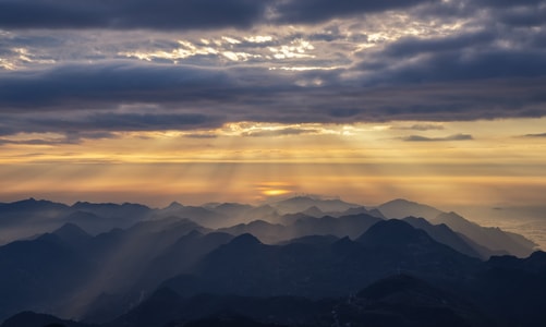 温州风光-图一-龙港新城滩涂-图二-望州山 图片素材