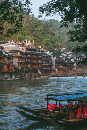 风光-旅行-光影-古城-凤凰 图片素材