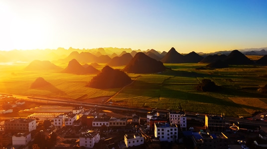 阳光-你好2020-流光溢彩-风景-风光 图片素材