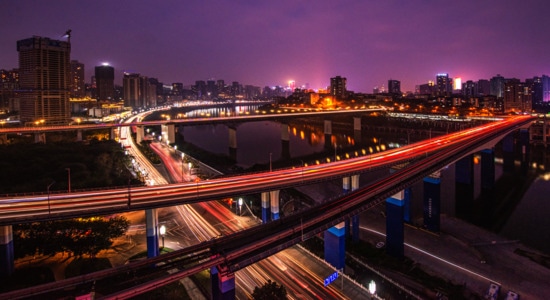 城市-城市之间-流光溢彩-你好2020-城市 图片素材