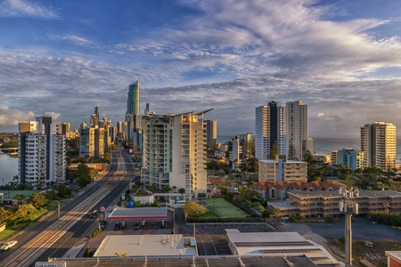 黄金海岸-城市风光-澳洲-黄金海岸-城市风光 图片素材