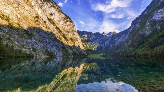 风景片-德国-国王湖-自然-景色 图片素材