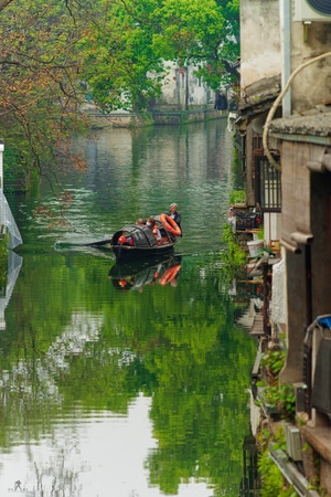 生活-绍兴风情-绍兴2020-风景-河 图片素材
